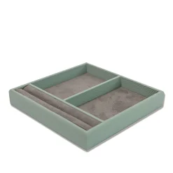 Cassigoli Vassoio piccolo Safety Box in Verde Smeraldo> Portagioie