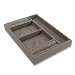Cassigoli Vassoio piccolo Safety Box in Grigio Luna> Portagioie