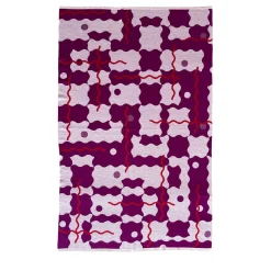 Lanificio Leo Viaggio 4 Coperta/ arazzo policromo di Serena Confalonieri> Coperte