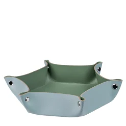 ADJ Style Vide poche in pelle azzurro cielo e verde eucalipto #2> Svuotatasche