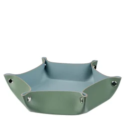 ADJ Style Vide poche in pelle azzurro cielo e verde eucalipto #3> Svuotatasche