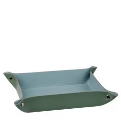 ADJ Style Vide poche in pelle Eucalipto e Azzurro cielo #1> Svuotatasche