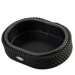 Marricreo Videopoche ovale nera piccola> Svuotatasche