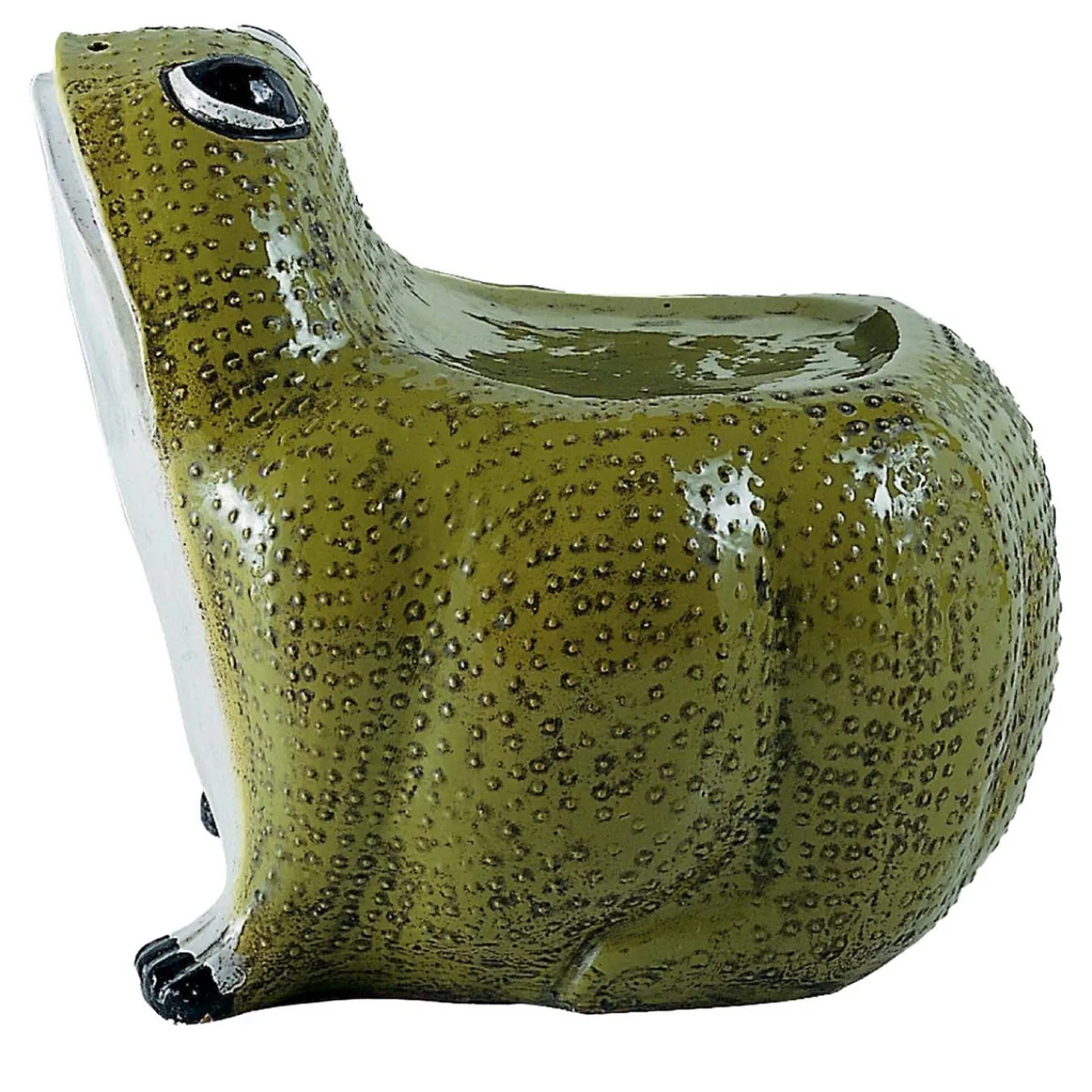 Ceramiche Ceccarelli Videopoche verde rana> Svuotatasche