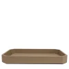 Cassigoli Vide-poche Del Monte grande in pelle Beige Tamarone> Svuotatasche