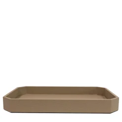Cassigoli Vide-poche Del Monte grande in pelle Beige Tamarone> Svuotatasche