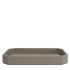 Cassigoli Vide-poche Del Monte media in pelle Grigio Luna> Svuotatasche