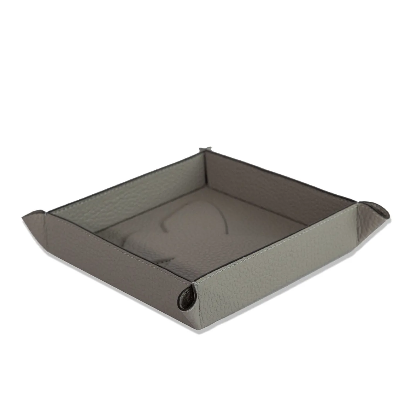 Cassigoli Vide-Poche Michelangelo Butterfly in pelle grigio luna> Svuotatasche