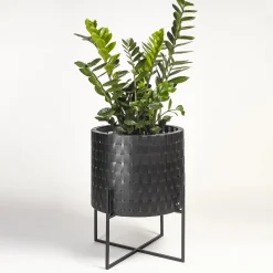 Splot Design Vitis Nexum Piccolo Cachepot nero Abatellis> Cachepot E Portavasi