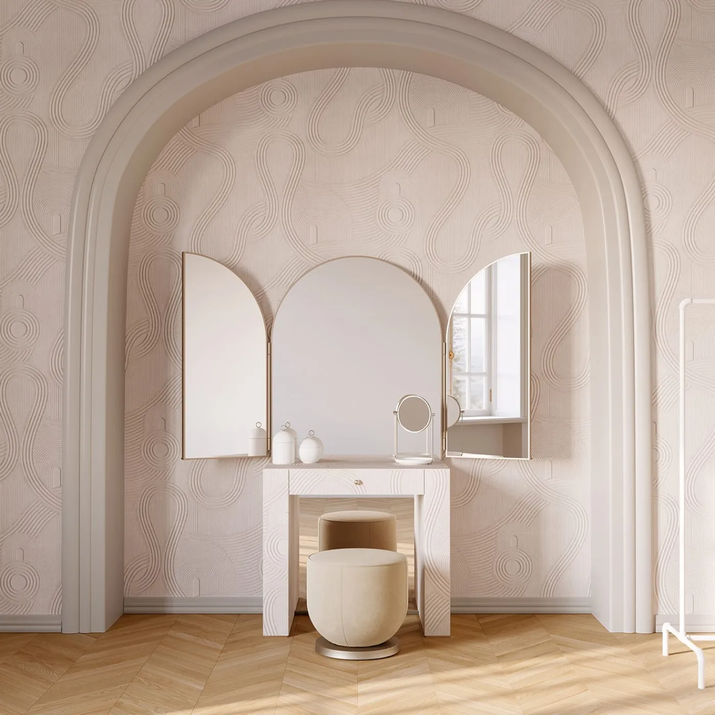 Devon&Devon Zen White Carta da parati> Carte Da Parati